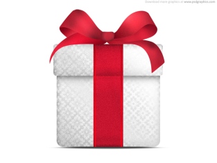 red.bow.white.gift